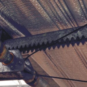 Rack & Pinion Screen System